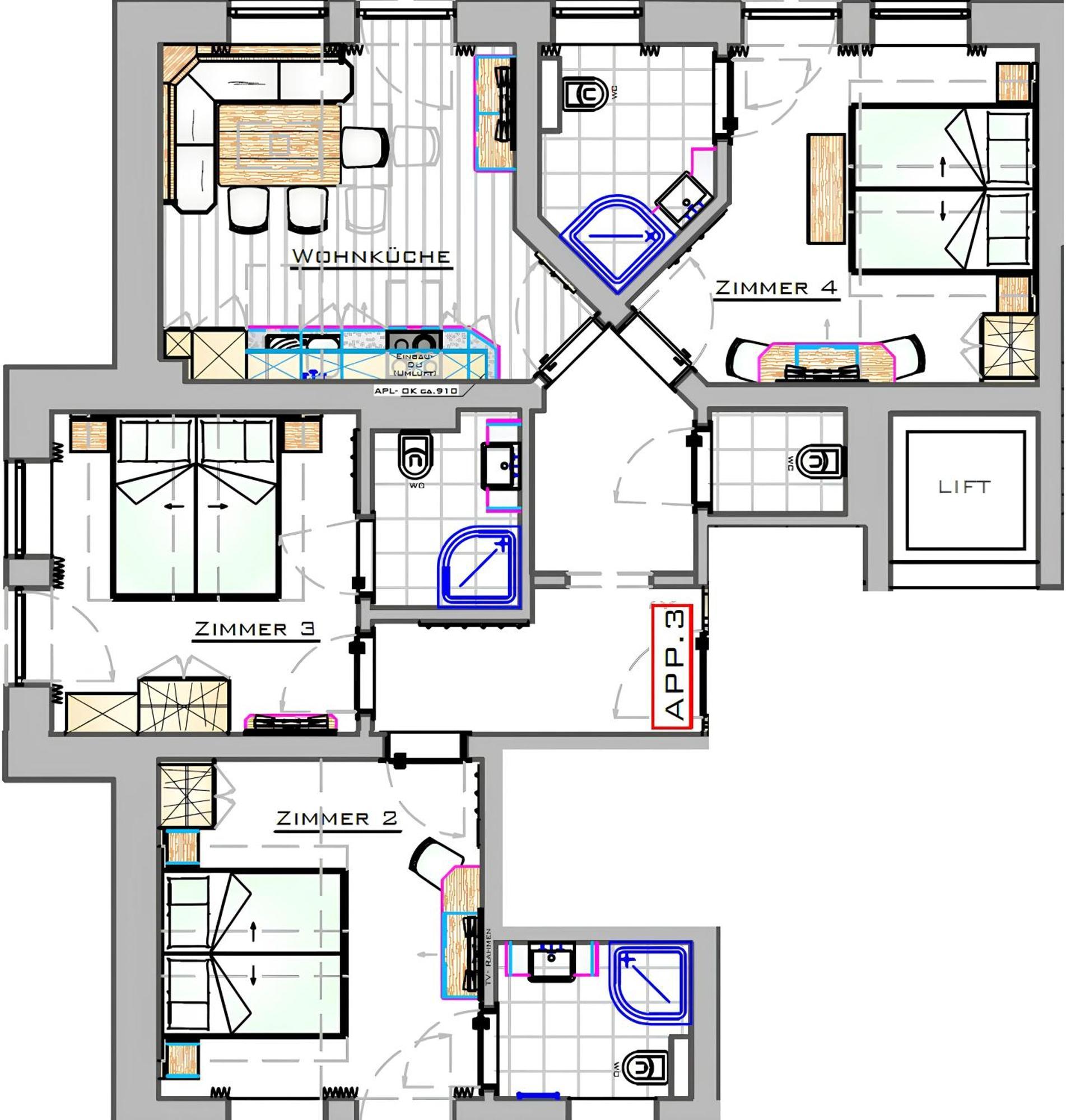 Apartment La Montana - & Hiking Schladming